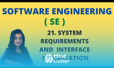 21 System Requirements and Interface Specification with Example SE