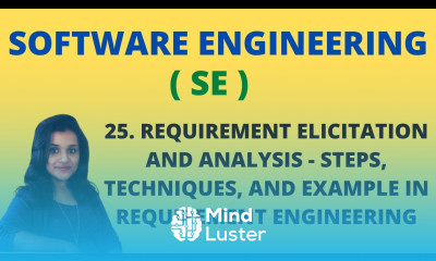 25 Requirement Elicitation and Analysis Steps Techniques and Example SE