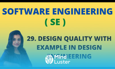 29 Design Quality in Design Engineering with Example SE