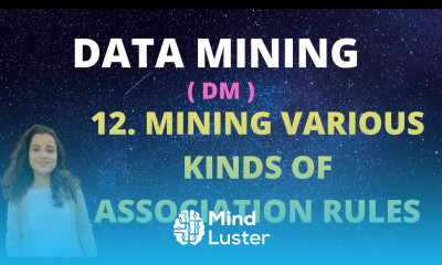 12 Mining Various Kinds Of Association Rules DM