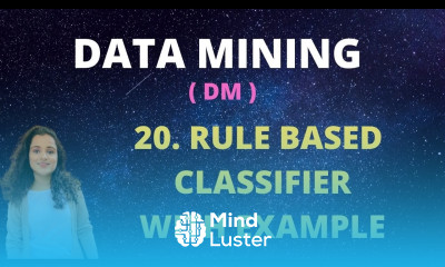 20 Rule Based Classifier with Example DM