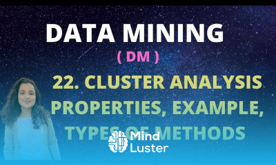 22 Cluster Analysis Properties Categories Of Methods DM