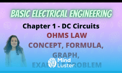 3 Ohms Law Concept Formula Graph Example Problem BEE
