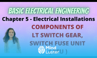 Components Of LT Switchgear Switch Fuse Unit SFU Working Diagram BEE