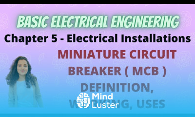 Miniature Circuit Breaker MCB Definition Working Uses Diagram BEE