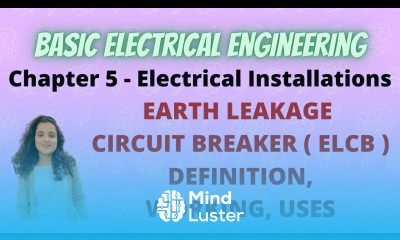 Earth Leakage Circuit Breaker ELCB Definition Working Uses Diagram BEE