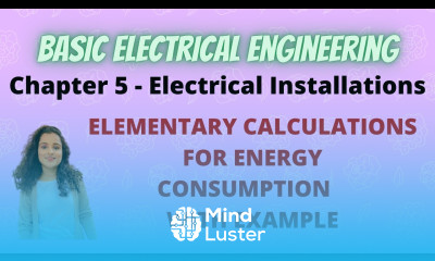 Elementary Calculations of Energy Consumption With Example BEE