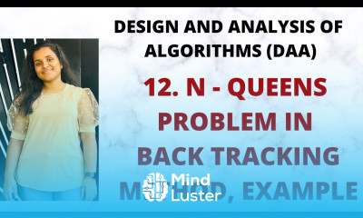 N Queens Problem in Back Tracking Method Example L 12 DAA