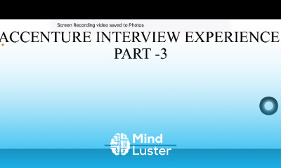ACCENTURE INTERVIEW EXPERIENCE PART 3 15 MAY 2021