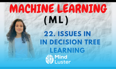 22 Issues in Decision Tree Learning ML