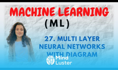 27 Multi Layer Neural Networks With Diagram ML
