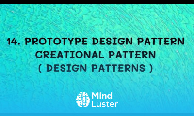 14 Prototype Design Pattern Creational Patterns DP