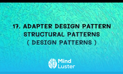 17 Adapter Design Pattern Structural Patterns DP