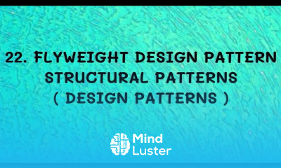 22 Flyweight Design Pattern Structural Patterns DP