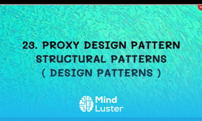 23 Proxy Design Pattern Structural Patterns DP