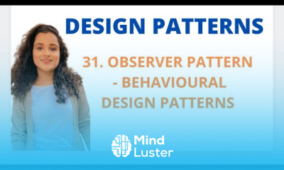 31 Observer Design Pattern Behavioural Patterns DP