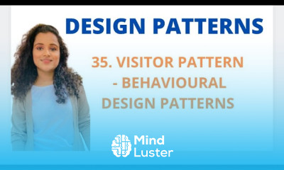 35 Visitor Design Pattern Behavioural Patterns DP