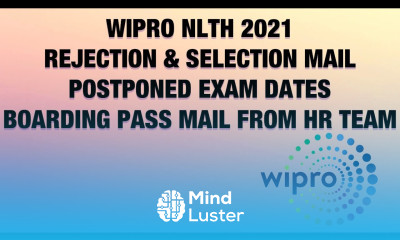 MUST WATCH WIPRO NLTH 2021 UPDATE REJECTION MAIL SELECTION MAIL HOW TO DOWNLOAD BOARDING PASS