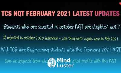 FEB 2021 NQT LATEST AND IMPORTANT UPDATES WHO ARE ELIGIBLE MUST WATCH 