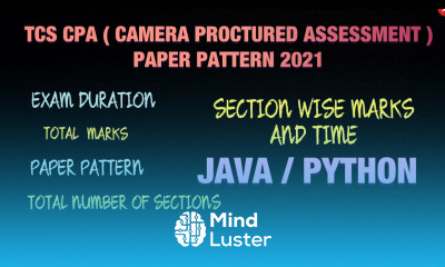 TCS CPA 2021 EXAM PATTERN SECTION WISE MARKING TIME DURATION MCQ s CODING QUESTIONS