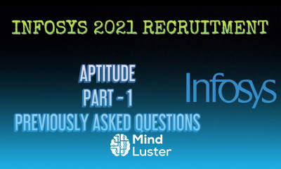 INFOSYS 2021 RECRUITMENT APTITUDE PREVIOUSLY ASKED QUESTIONS PART 1