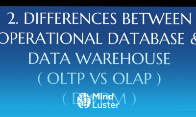 2 Differences b w Operational Database Data warehouse OLTP vs OLAP DWDM
