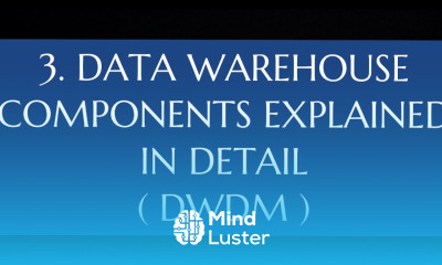 3 Data Warehouse Components DWDM