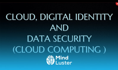 Cloud Digital Identity Data Security in Cloud Computing CC
