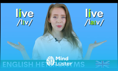 Learn the English Heteronym LIVE with Pronunciation and Practice Sentences