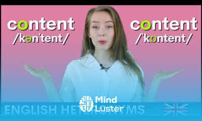 Learn the English Heteronym CONTENT with Pronunciation and Practice Sentences