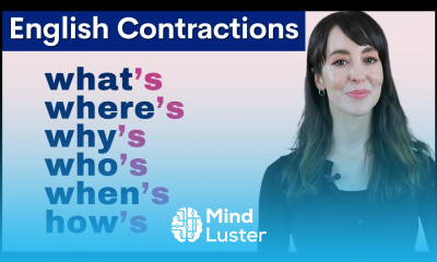 6 English Contractions For Asking Questions Pronunciation Course 2
