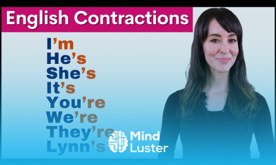Learn English Contractions Pronoun be Verb Pronunciation Full Course 1