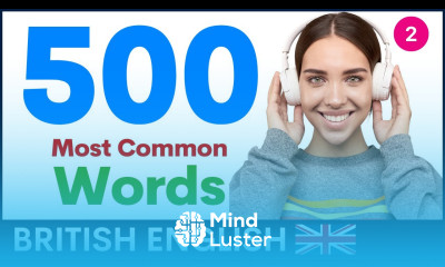 500 Most Common English Words British Vocabulary and Pronunciation PART 2