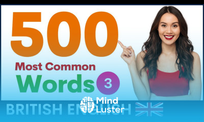 500 Most Common English Words Part 3 British Vocabulary and Pronunciation