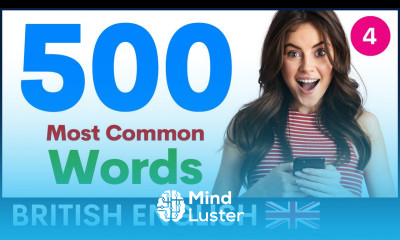 500 Most Common English Words Part 4 British Vocabulary and Pronunciation