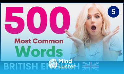 TOP 500 Common English Words Part 5 British Vocabulary and Pronunciation