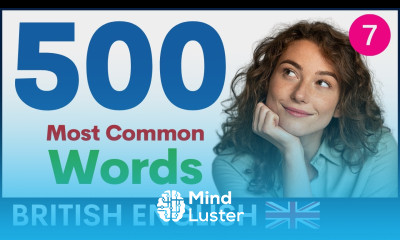 500 Most Common English Words Part 7 British Vocabulary and Pronunciation