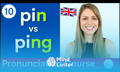 Practice Your English Pronunciation n vs ng Sounds Course 10