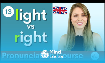 Practice Your English Pronunciation L vs R Sounds Course 13