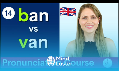 Practice Your English Pronunciation b vs v Sounds Course 14
