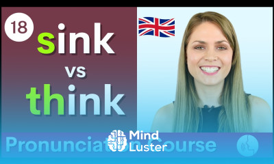 Practice Your English Pronunciation s vs Th θ Sounds Course 18