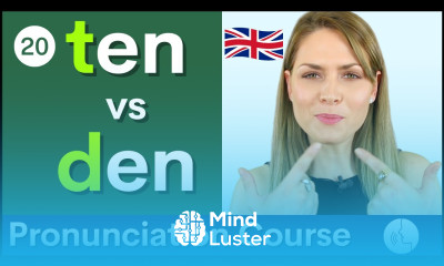 Practice Your English Pronunciation t vs d Sounds Course 20