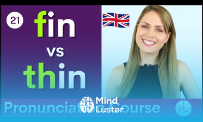 Practice Your English Pronunciation f vs th θ Sounds Course 21