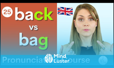 Practice Your English Pronunciation Final k vs g Sounds Course 25