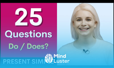 25 Present Simple Tense Questions Learn English Grammar