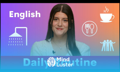 My Daily Routine with Rebecca Nour How to express your daily routine in English