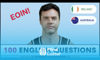 100 English Questions with EOIN A FUNNY English Interview
