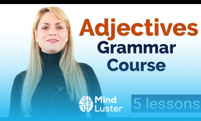 Learn Adjectives Basic English Grammar Course 5 Lessons