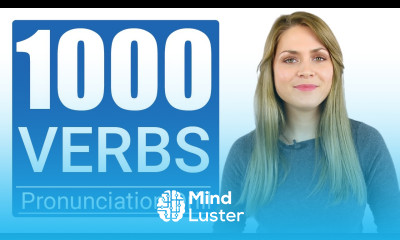 1000 Most Common English VERBS Practice British Pronunciation Vocabulary Drill