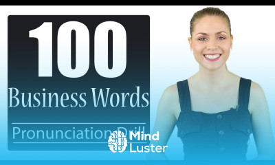 100 Business Words Learn English Pronunciation and Practice Phonics